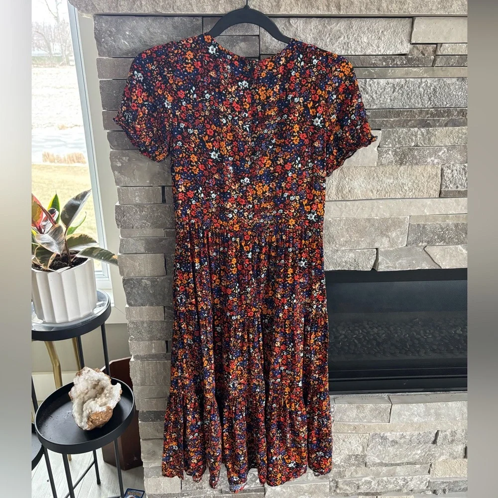 J. Crew | Floral Maxi Dress | Size XXS